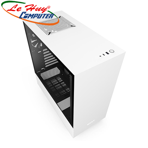 Vỏ máy tính NZXT H510 MATTE Trắng/Đen/Đỏ