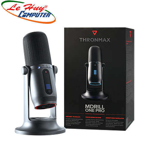 Microphone Thronmax Mdrill One Pro M2P JET (Đen/Xám)