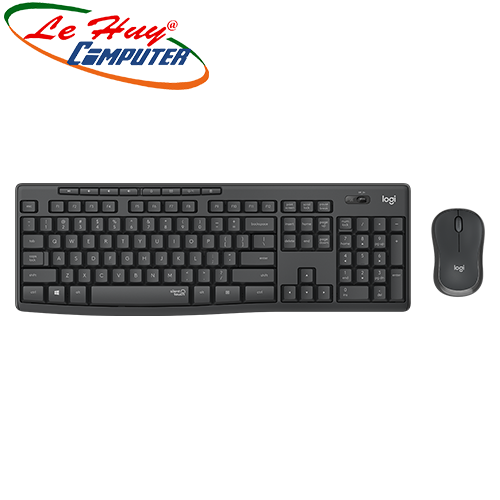 Combo Bàn Phím Và Chuột Không Dây Logitech Silent MK295
