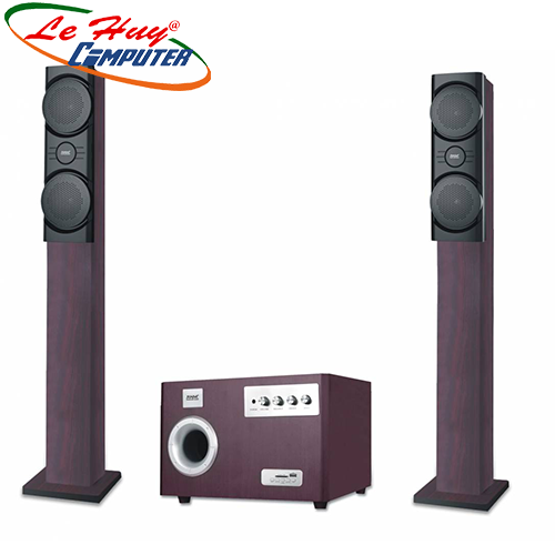 Loa vi tính RMH RM-288BT 2.1 65W có bluetooth (2 Loa cột cao 68cm)