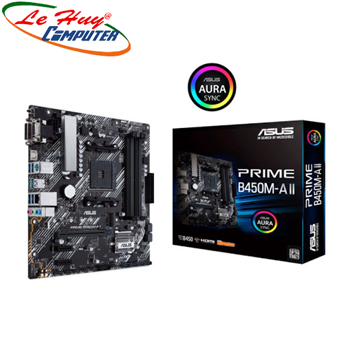 Bo Mạch Chủ - Mainboard ASUS PRIME B450M-A II