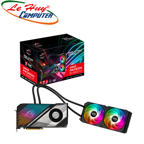 Card màn hình - VGA Asus ROG Strix LC Radeon RX 6800 XT O16G Gaming (ROG-STRIX-LC-RX6800XT-O16G-GAMING)