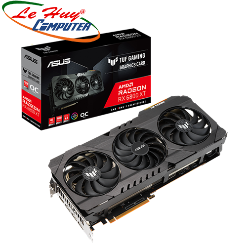 Card màn hình - VGA Asus TUF GAMING Radeon RX 6800 XT O16G (TUF-RX6800XT-O16G-GAMING)