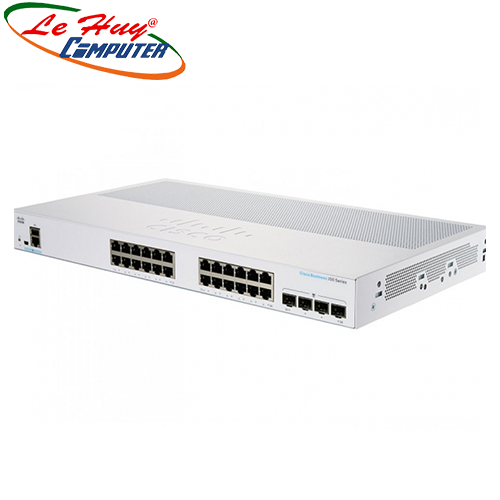 Thiết bị chuyển mạch Switch CISCO CBS350-24T-4G-EU Managed 24-port GE, 4x1G SFP