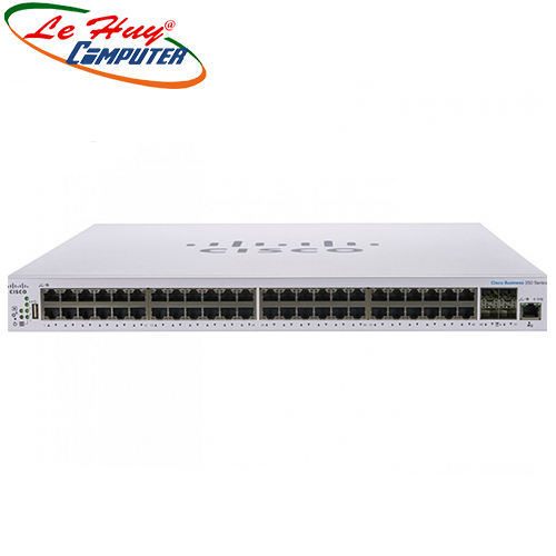 Thiết bị chuyển mạch Switch CISCO CBS350-48T-4G-EU Managed 48-port GE, 4x1G SFP