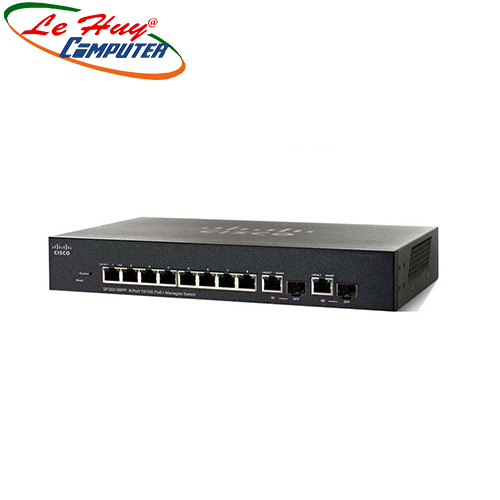 Thiết bị chuyển mạch Switch CISCO SF352-08MP POE Managed Switch