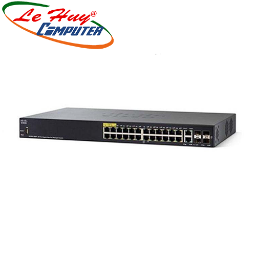 Thiết bị chuyển mạch Switch CISCO CBS250-24FP-4G-EU 24-port GE, Full PoE, 4x1G SFP