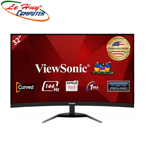 Màn hình máy tính cong Viewsonic VX3268-2KPC-MHD 32Inch QHD 144Hz