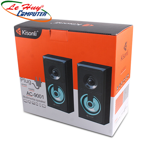 Loa vi tính 2.0 Kisonli AC-9001 LED