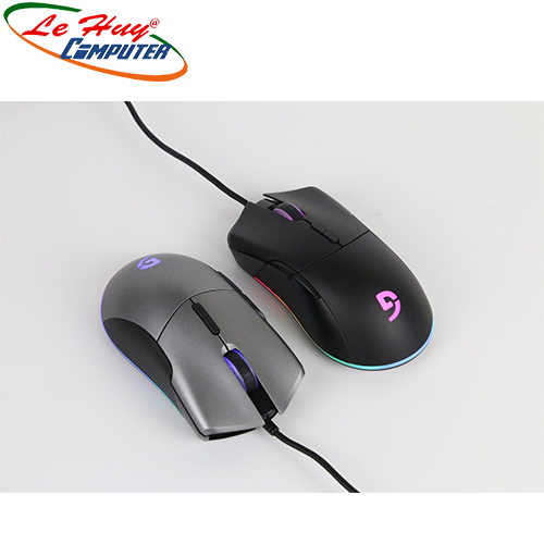 Chuột máy tính Fuhlen G4 Led (Xám/Đen)