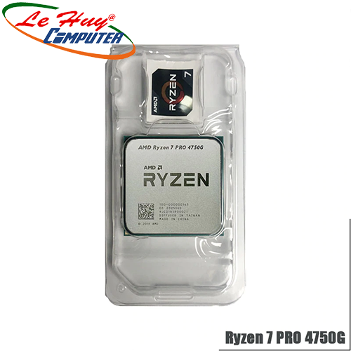 CPU AMD Ryzen 7 PRO 4750G MPK (3.6 GHz turbo upto 4.4GHz / 12MB / 8 Cores, 16 Threads / 65W / Socket AM4)