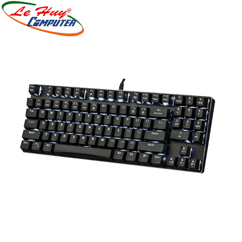 Bàn phím cơ E-Dra EK389 USB LED Trắng