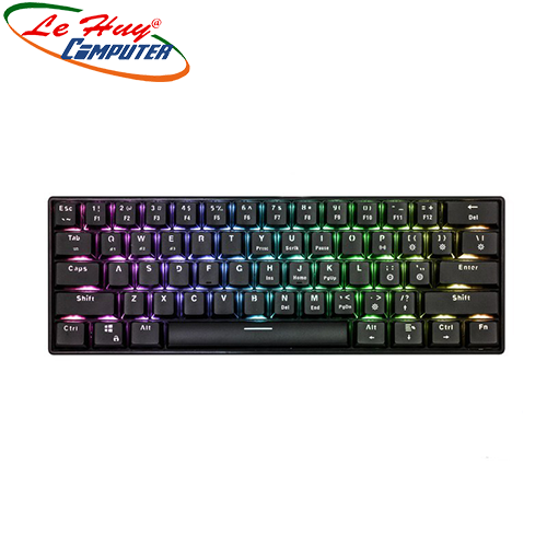 Bàn phím cơ không dây E-Dra EK361W Led RGB