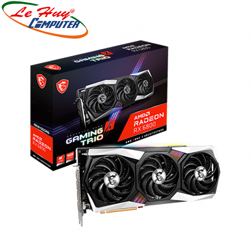 Card Màn Hình - VGA MSI Radeon RX6800 GAMING X TRIO 16G