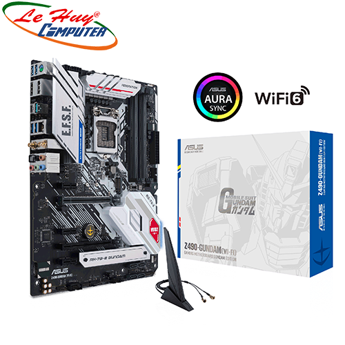 Bo Mạch Chủ - Mainboard ASUS Z490 GUNDAM WIFI
