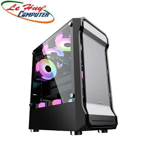 Vỏ máy tính MIK AH01 No Fan (Đen/Trắng/Hồng)
