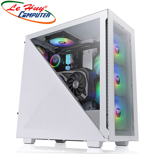 Vỏ máy tính Thermaltake Divider 300 TG Snow Mid Tower Chassis