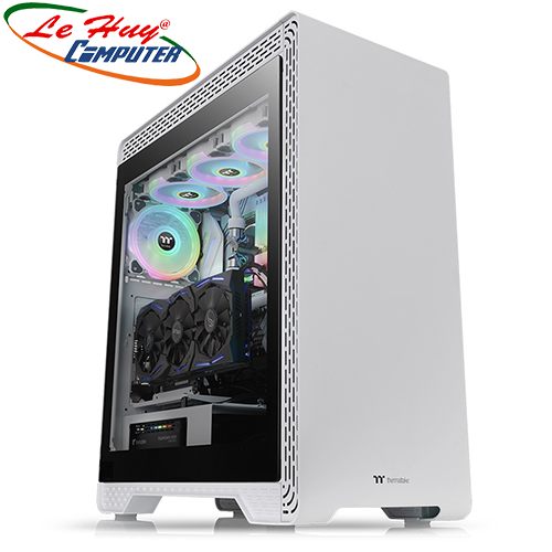 Vỏ máy tính Thermaltake S500 TG Snow Mid-Tower Chassis