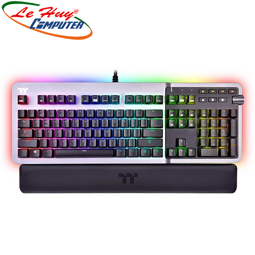 Bàn Phím Cơ Gaming Thermaltake ARGENT K5 RGB Cherry MX Speed Silver (GKB-KB5-SSSRUS-01)