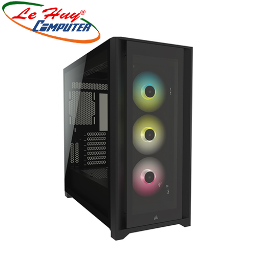 Vỏ máy tính Corsair iCUE 5000X RGB TG Black/White (CC-9011212-WW)