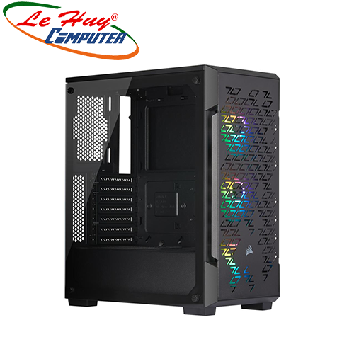 Vỏ máy tính Corsair iCUE 220T Airflow Black/White Kính Cường Lực (CC-9011173-WW)