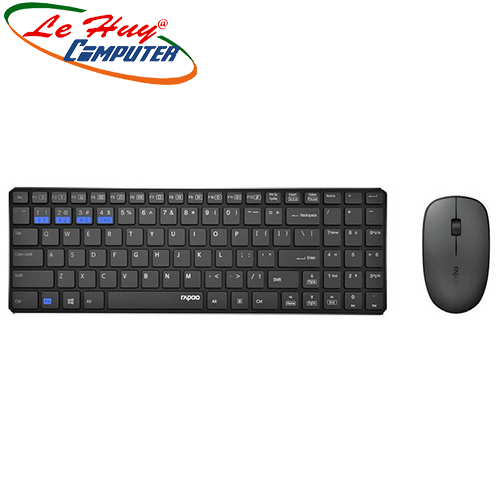 Combo Phím Chuột Không Dây Rapoo 9300M