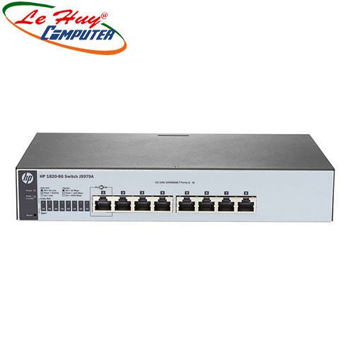 Thiết bị chuyển mạch Switch HP 1820 8G 8Ports J9979A