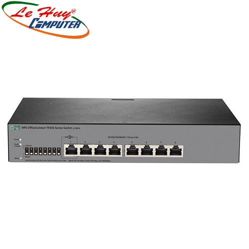 Thiết bị chuyển mạch Switch HP OfficeConnect 1920S 8G 8-Port JL380A