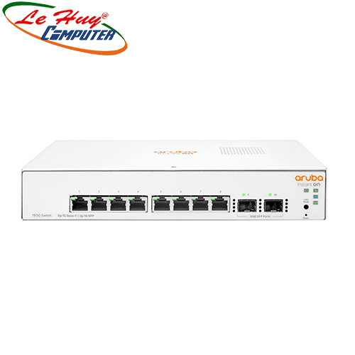 Thiết bị chuyển mạch Switch HP Aruba Instant On 1930-8G-2SFP (JL680A)