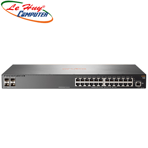 Thiết bị chuyển mạch Switch HP Aruba 2930F 24G 4SFP JL259A