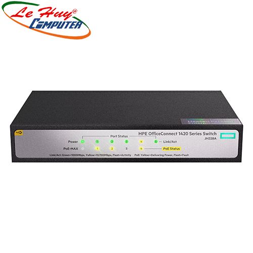 Thiết bị chuyển mạch Switch HP 1420 5G PoE+ (32W) JH328A