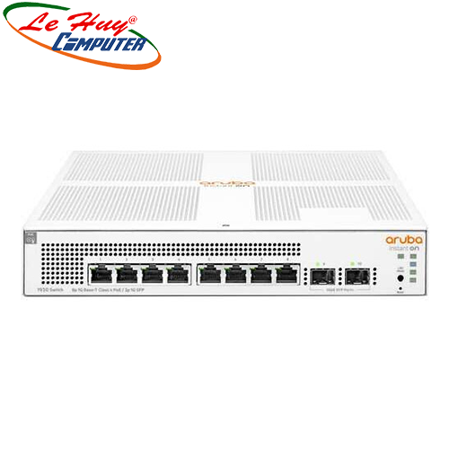Thiết bị chuyển mạch Switch HP Aruba Instant On 1930 8G Class4 PoE 2SFP 124W - JL681A