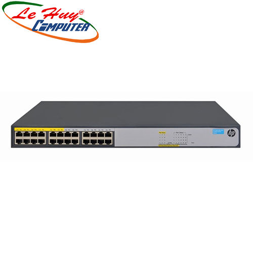Thiết bị chuyển mạch Switch HP OfficeConnect 1420 24G PoE+ (124W) Switch - JH019A