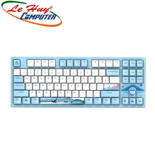 Bàn phím cơ DareU A87 Cherry Red switch