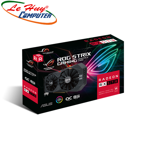 Card màn hình - VGA ASUS ROG-STRIX-RX570-O8G-GAMING