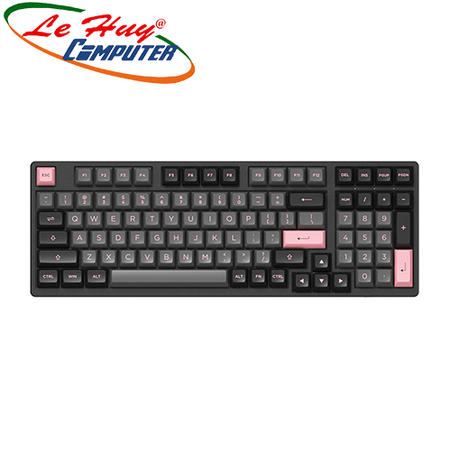 Bàn phím cơ AKKO 3098 ASA Black Pink