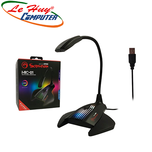 Microphone Marvo MIC-01 LED