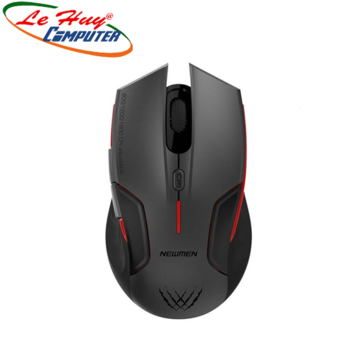 Chuột máy tính không dây Newmen D500 tích hợp pin sạc