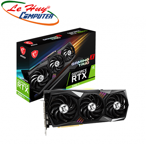 Card Màn Hình - VGA MSI RTX 3080Ti GAMING X TRIO 12G