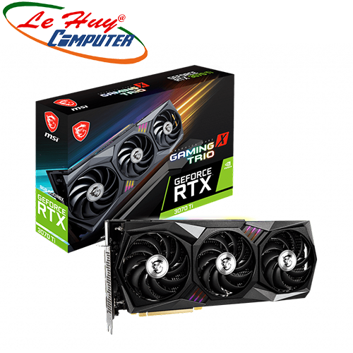 Card Màn Hình - VGA MSI GeForce RTX 3070 Ti GAMING X TRIO 8G