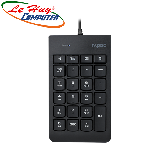 Bàn phím số có dây Rapoo K10