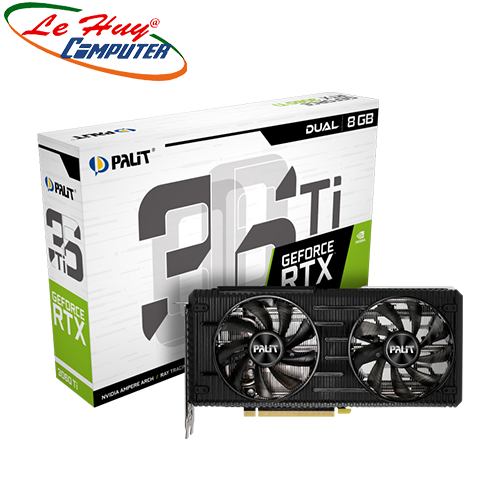 Card Màn Hình - VGA PALIT GeForce RTX 3060 Ti Dual 8GB GDDR6