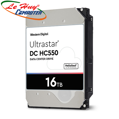 Ổ Cứng HDD ENTERPRISE WD ULTRASTAR DC HC550 Enterpise 16TB SATA WUH721816ALE604