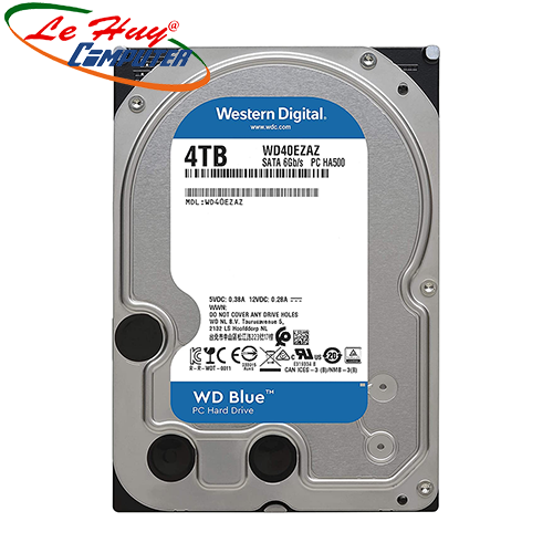 Ổ Cứng HDD Western 4TB BLUE 3.5 inch SATA III 256MB Cache 5400RPM WD40EZAX