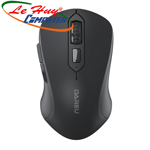 Chuột máy tính không dây DareU LM115G (Đen/Hồng/Trắng)