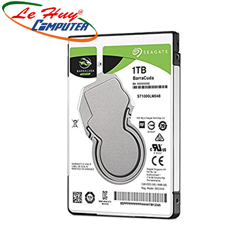 Ổ cứng HDD Laptop Seagate BarraCuda 1TB 2.5 inch SATA III 128MB Cache 5400RPM ST1000LM048