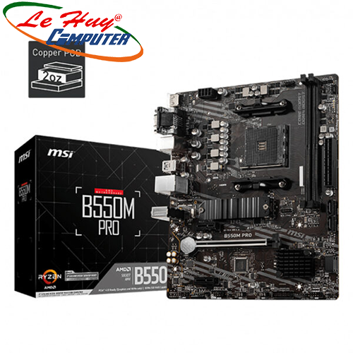 Bo Mạch Chủ - Mainboard MSI B550M PRO-VDH
