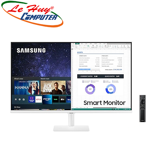 Màn hình thông minh Samsung LS32AM501NEXXV 32inch FHD VA 60Hz