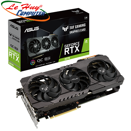 Card màn hình - VGA ASUS TUF RTX 3070 V2 OC 8GB Gaming(TUF-RTX3070-O8G-V2-GAMING)