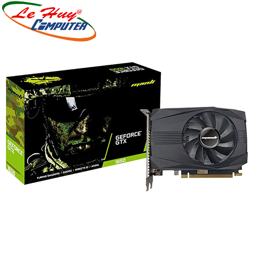 Card màn hình - VGA MANLI GeForce GTX 1650 4GB GDDR6 (M1434-1+N600-01)